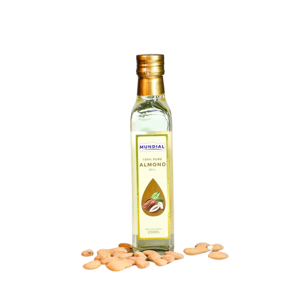 MUNDIAL ALMOND OIL 250 ML abdalibabafoods