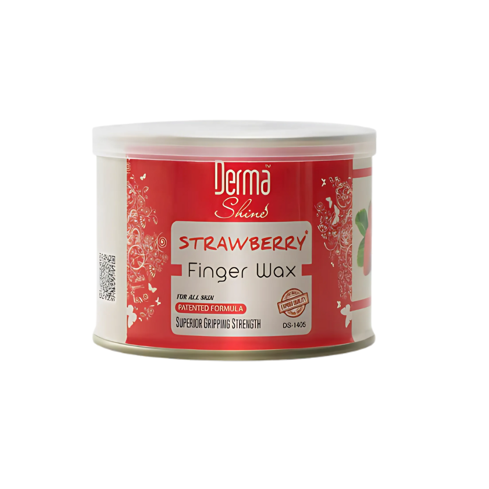DERMA SHINE STRAWBERRY FINGER WAX 250G DERMA SHINE