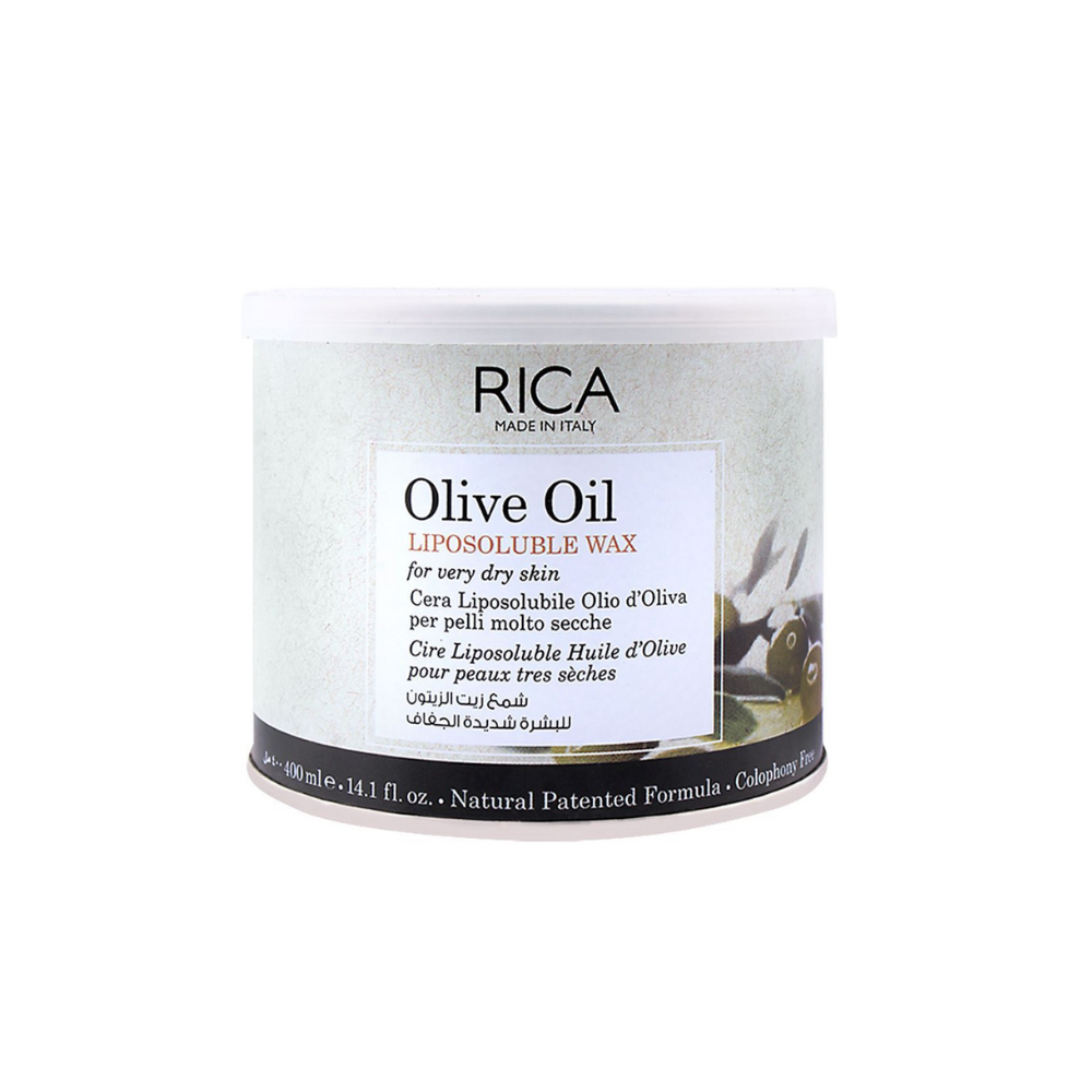 RICA LIPOSOLUBLE WAX OLIVE OIL 400ML abdalibabafoods