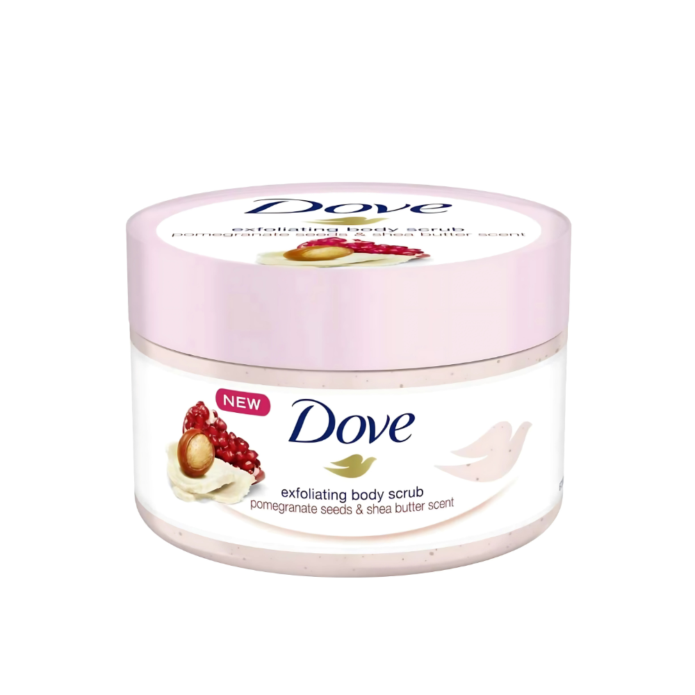 DOVE BODY SCRUB POMEGRANATE & SHEA BUTTER 225ML Dove