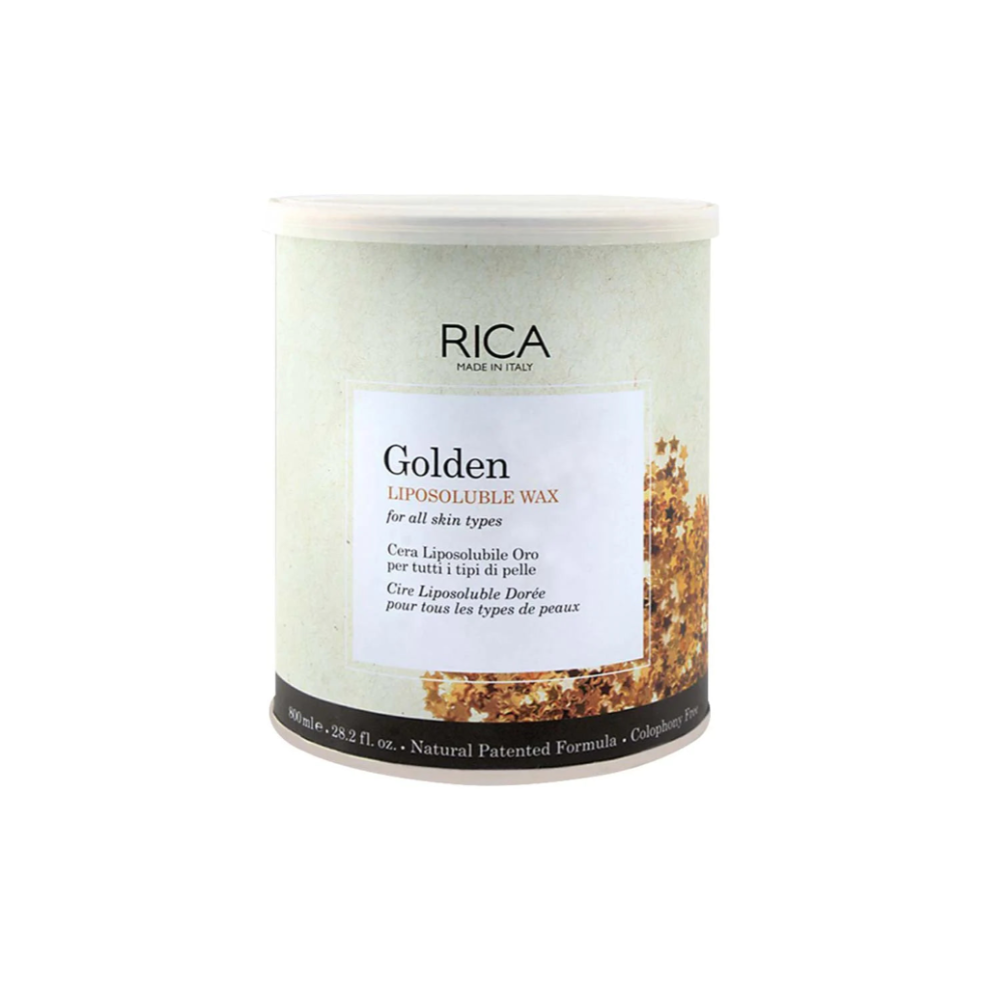 RICA  GOLDEN LIPOSOLUBLE WAX 800ML abdalibabafoods